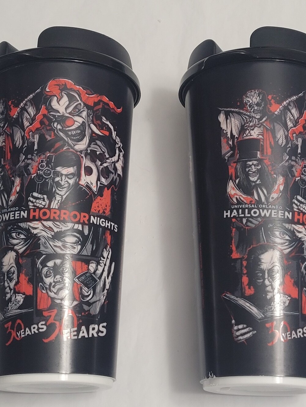 Universal Studios Halloween Horror Nights 30 Years 30 Fears Coke Freestyle Cups